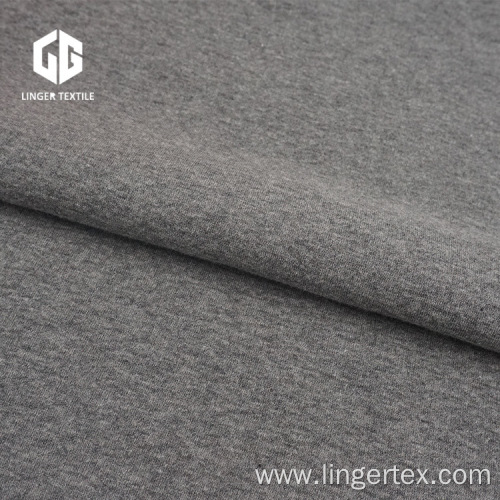 TC Light Grey Melange Velvet Feel Fabric